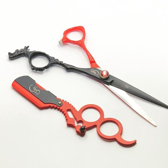 Barber Cutting Scissor and Single Edge Beard Razor - Picture 5 of 6